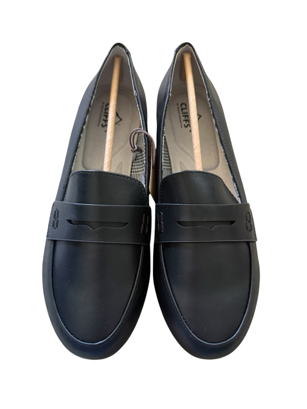 Cliffs by White Mountain NIB Black/Smooth Gently Loafers